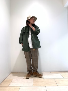 「アウトドアミックス」｜伊藤さん（メンズ・165cm）の秋コーディネート