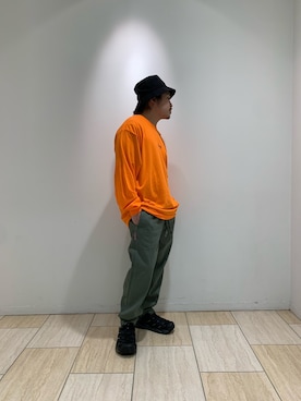 「色遊び」｜伊藤さん（メンズ・165cm）の春コーディネート