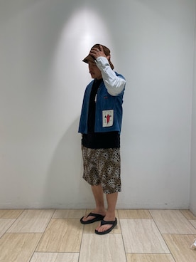 「BEAVER名古屋」｜「アイテム（ブルゾン）」を使った、伊藤さん（メンズ・165cm）の春コーディネート