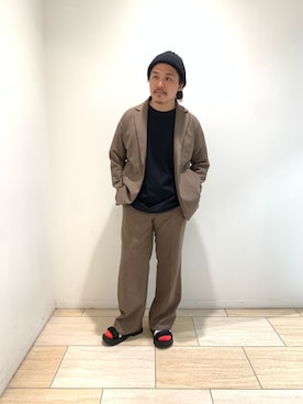 「SHAKA」｜「アイテム（ジャケット/アウター）」を使った、伊藤さん（メンズ・165cm）の夏コーディネート