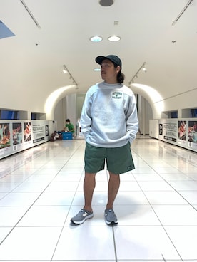 「MANASTASH（マナスタッシュ）のMANASTASH/マナスタッシュ　HEMP SHORTS for BEAVER ヘンプショーツフォービーバー（その他パンツ）」を使った、伊藤さん（メンズ・165cm）の秋コーディネート