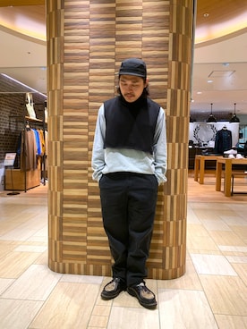 「Gramicci（グラミチ）のGRAMICCI/グラミチ　GRAMICCI PANTS グラミチパンツ 8657-56J（その他パンツ）」を使った、伊藤さん（メンズ・165cm）の秋コーディネート