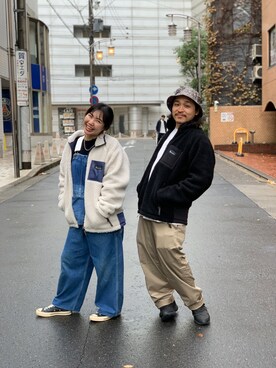 「BEAVER名古屋」｜「アイテム（ブルゾン）」を使った、伊藤さん（メンズ・165cm）の秋コーディネート