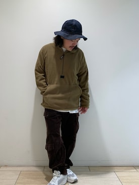 「BEAVER名古屋」｜「アイテム（ブルゾン）」を使った、伊藤さん（メンズ・165cm）の冬コーディネート