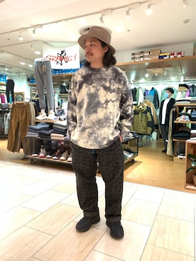 「MANASTASH（マナスタッシュ）のアイテム（ニット/セーター）」を使った、伊藤さん（メンズ・165cm）の冬コーディネート