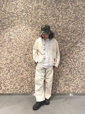 「COBRA CAPS（コブラキャップス）のアイテム」を使った、伊藤さん（メンズ・165cm）の冬コーディネート