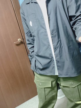 「LIBERE（リベーレ）のアイテム（パンツ）」を使った、みさきさん（メンズ・167cm）の春コーディネート