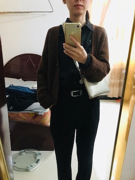 「MONKI（モンキ）のアイテム（ノーカラージャケット）」を使った、mannamannaさん（レディース・153cm）の春コーディネート