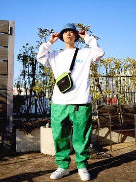 塩田裕典さん（メンズ・173cm）の春コーディネート