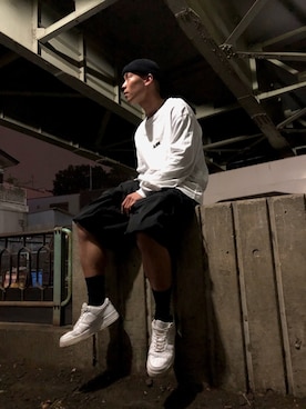 塩田裕典さん（メンズ・173cm）の冬コーディネート