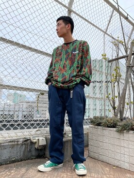 塩田裕典さん(メンズ・173cm)の冬コーディネート
