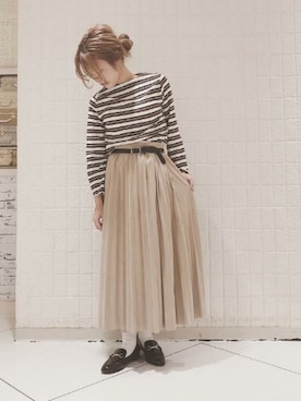 Rionaさん(レディース・154cm)の秋コーディネート