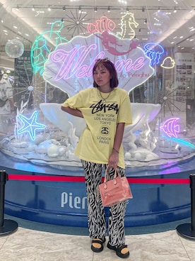 「通勤穿搭」｜「アイテム（トートバッグ）」を使った、Hanna 漢娜さん（レディース・165cm）の秋コーディネート