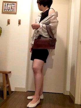 「MARGIELA」｜andyさん（レディース・163cm）の夏コーディネート