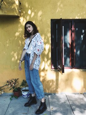 睡一觉说不定会有灵感さんのコーディネート