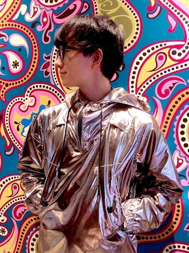 「Pretty Green（プリティーグリーン）のアイテム」を使った、maechichiさん（メンズ・174cm）の冬コーディネート