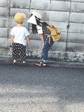 hiiiiさん(キッズ・100cm)の夏コーディネート