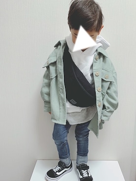 hiiiiさん（キッズ・90cm）の春コーディネート