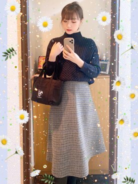 こはる🧸さん（レディース・161cm）の冬コーディネート