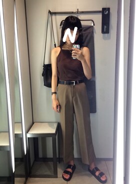 「アイテム（PC・スマホグッズ/家電）」を使った、Nさん（レディース・165cm・20代）の夏コーディネート