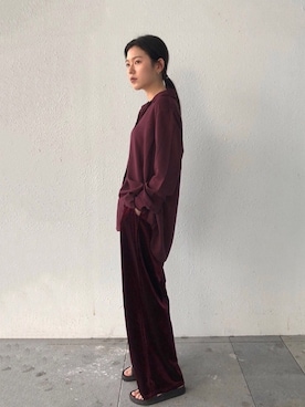「wine」｜Nさん（レディース・165cm）の春コーディネート