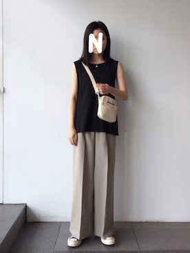「converse 1970」｜Nさん（レディース・165cm）の秋コーディネート