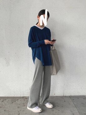 「idid」｜Nさん（レディース・165cm）の冬コーディネート