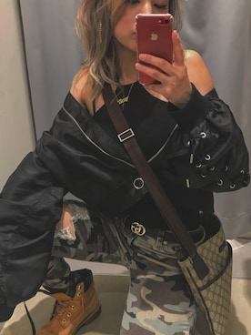 小川春香さん（レディース・154cm）の春コーディネート