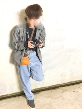 かずまるさん（メンズ・165cm）の春コーディネート