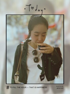 芸朵快跑さんのコーディネート