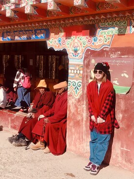 芸朵快跑さんのコーディネート