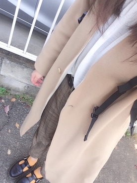 「寒くなってきた」｜すずさん（レディース・162cm）の秋コーディネート