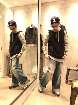 「SPALWART（スパルウォート）のアイテム」を使った、tatさん（メンズ・173cm）の秋コーディネート