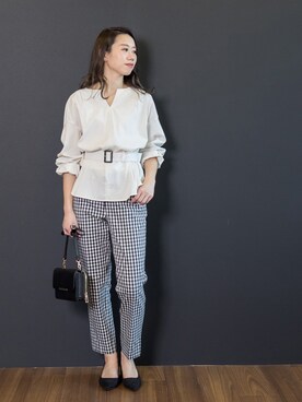 NBB STAFF 09さん（レディース・157cm）の春コーディネート