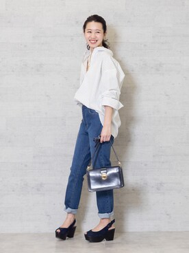 NBB STAFF 09さん（レディース・157cm）の春コーディネート