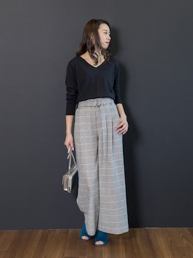 NBB STAFF 09さん（レディース・157cm）の春コーディネート