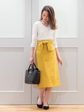 NBB STAFF 09さん（レディース・157cm）の春コーディネート