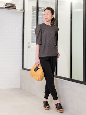 NBB STAFF 09さん（レディース・157cm）の春コーディネート