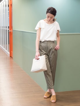 NBB STAFF 09さん（レディース・157cm）の春コーディネート