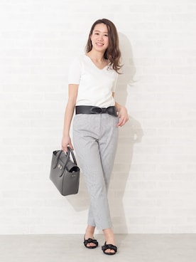 NBB STAFF 09さん（レディース・157cm）の春コーディネート