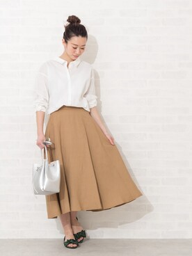 NBB STAFF 09さん（レディース・157cm）の春コーディネート