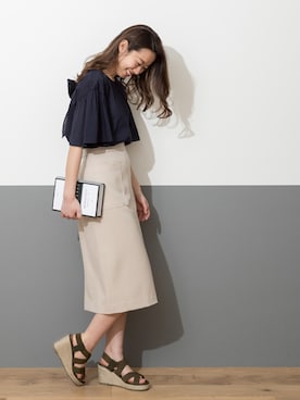 NBB STAFF 09さん(レディース・157cm)の春コーディネート