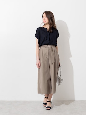 NBB STAFF 09さん（レディース・157cm）の春コーディネート