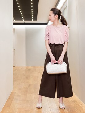 NBB STAFF 09さん(レディース・157cm)の春コーディネート