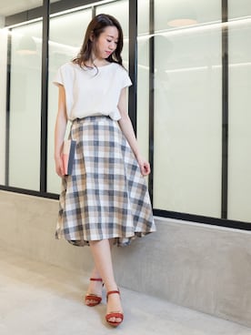 NBB STAFF 09さん（レディース・157cm）の春コーディネート