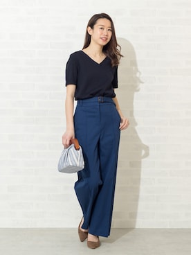 NBB STAFF 09さん（レディース・157cm）の夏コーディネート