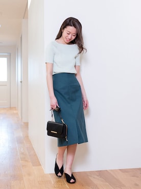 NBB STAFF 09さん（レディース・157cm）の夏コーディネート