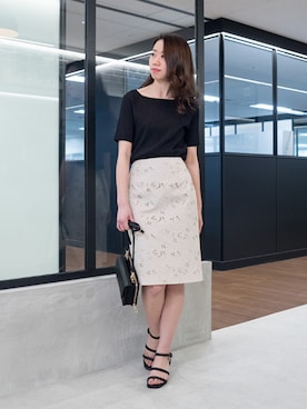 NBB STAFF 09さん（レディース・157cm）の夏コーディネート