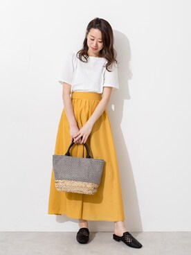 NBB STAFF 09さん（レディース・157cm）の夏コーディネート