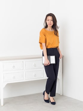 NBB STAFF 09さん（レディース・157cm）の夏コーディネート